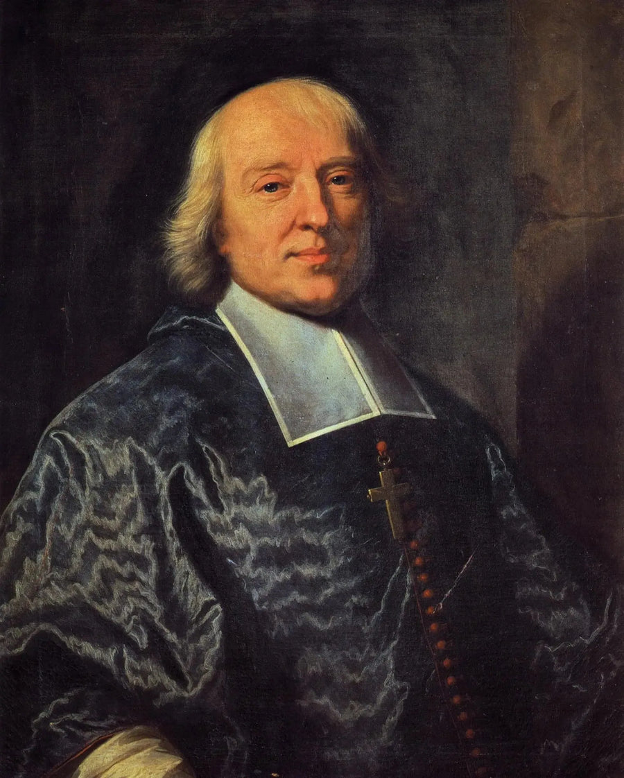 Portret van Bossuet - Hyacinthe Rigaud