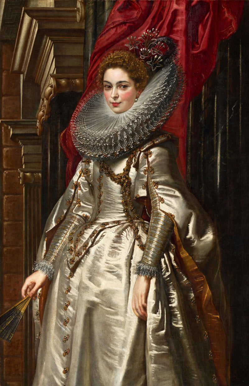 Portret van Brigida Spinola Doria - Peter Paul Rubens