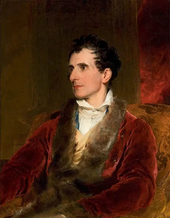 Portret van Canova - Thomas Lawrence