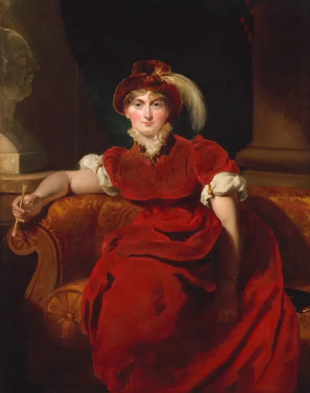 Portret van Caroline de Brunswick - Thomas Lawrence