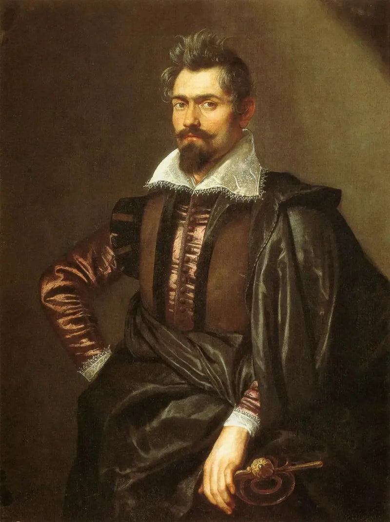 Portret van Caspar Schoppe (1576-1649) - Peter Paul Rubens
