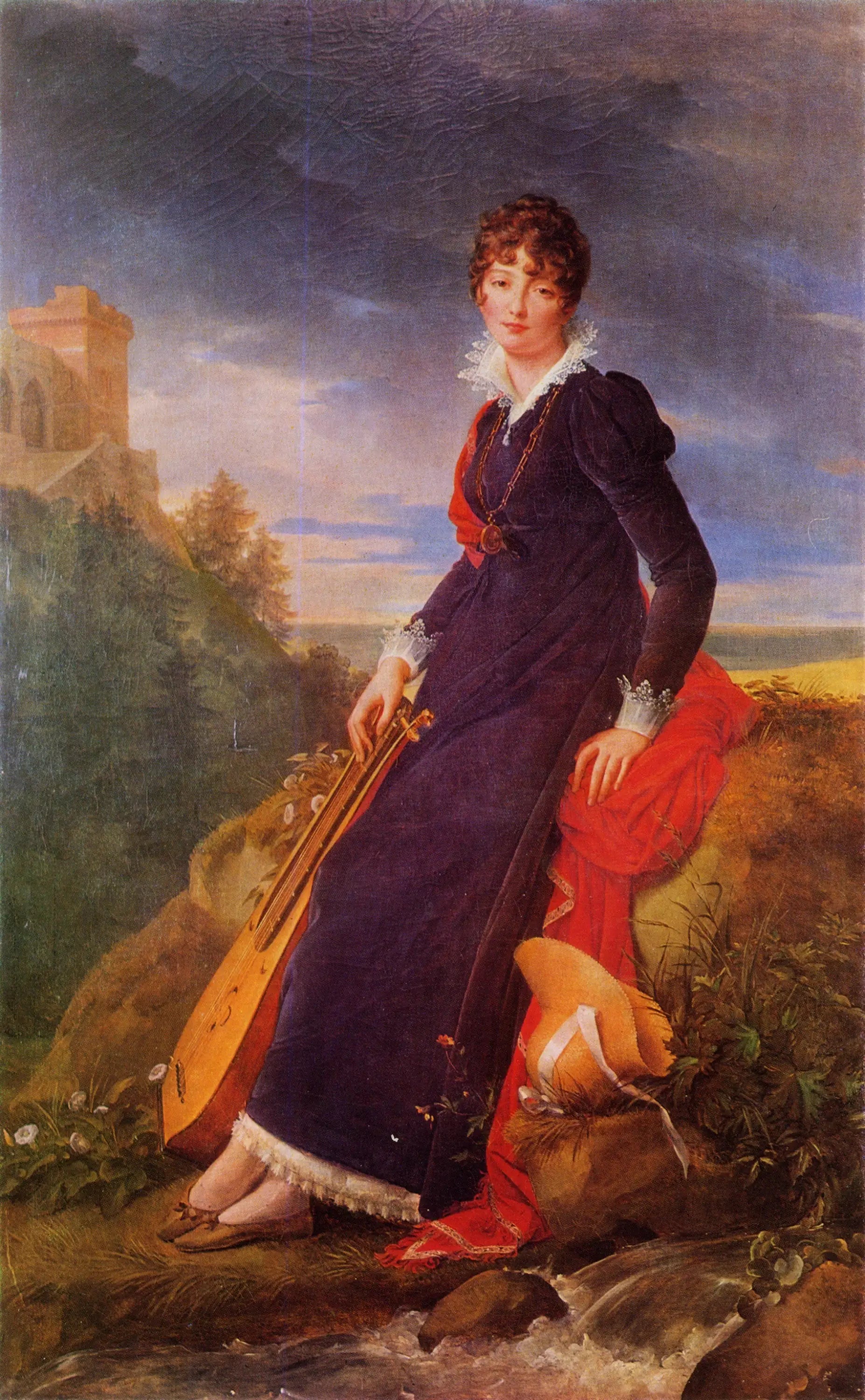 Portrait de Catherine Starzeńska - François Gérard - Alpha Reproduction