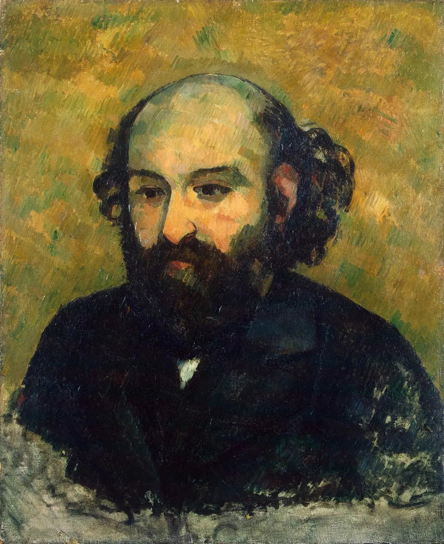 Portret van Cezanne, naar Renoir - Paul Cézanne