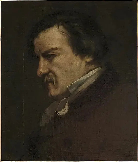 Portret van Champfleury - Gustave Courbet