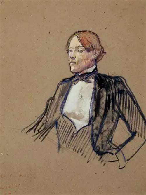 Portret van Charles Conder - Henri de Toulouse-Lautrec