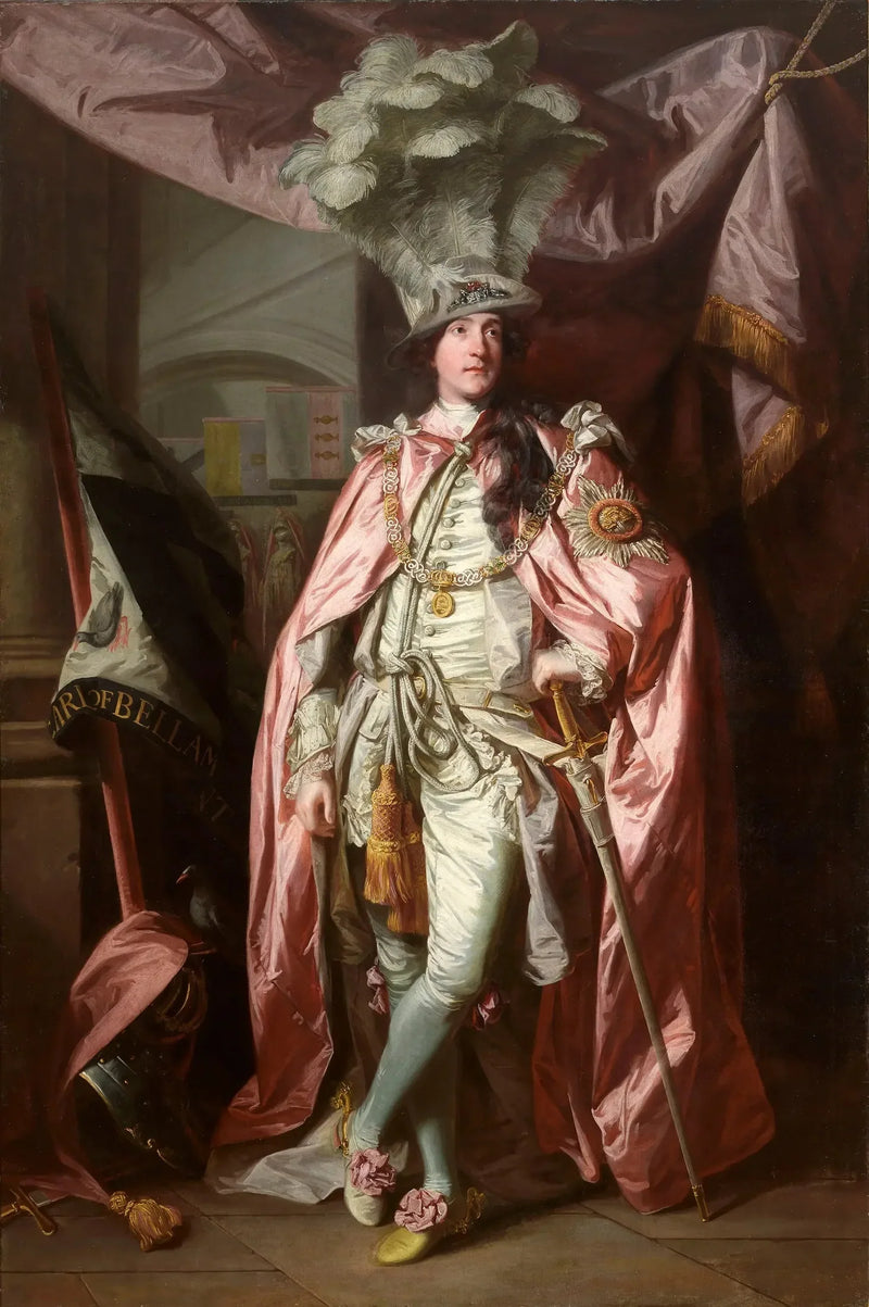 Portret van Charles Coote, 1e graaf van Bellamont (1738-1800), in de Riddersorde - Joshua Reynolds

Source:
Portrait de Charles Coote, 1er comte de Bellamont (1738-1800), en robe de l'Ordre du Bain - Joshua Reynolds