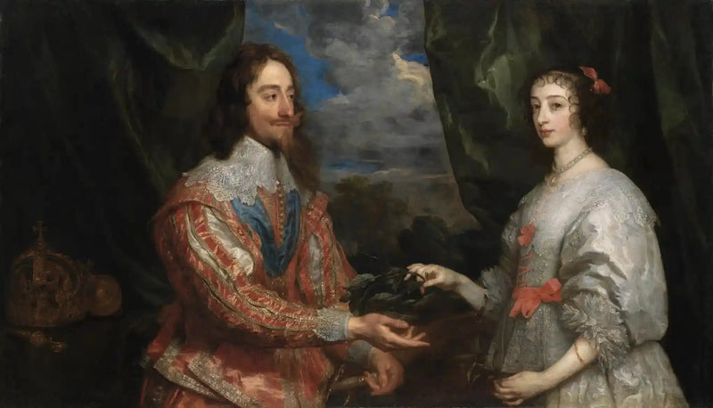 Portret van Karel I en koningin Henriette-Marie - Antoine van Dyck

Source:
Portrait de Charles Ier et de la reine Henriette-Marie - Antoine van Dyck