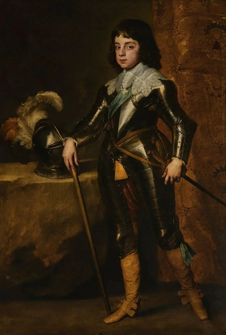 Portret van Karel II als Prins van Wales - Antoine van Dyck

Source:
Portrait de Charles II en prince de Galles - Antoine van Dyck