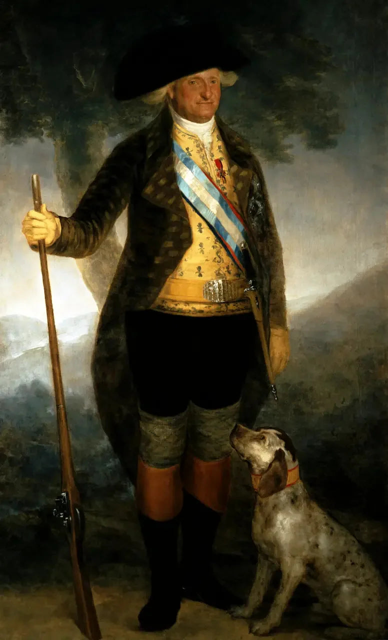Portret van Charles IV, koning van Spanje - Francisco de Goya