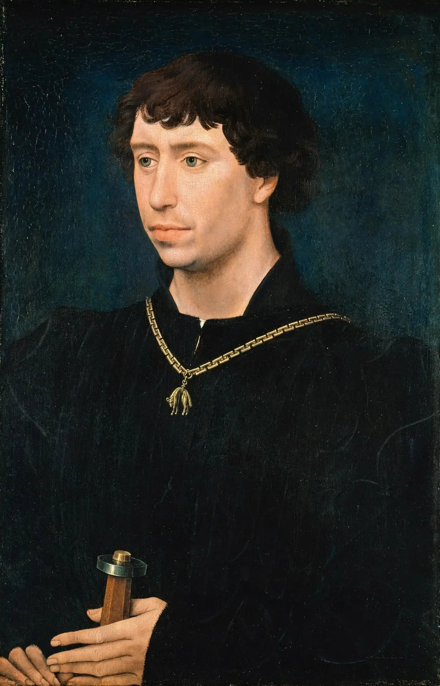 Portret van Karel de Dappere - Rogier van der Weyden