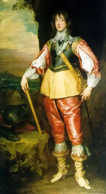 Portret van Karel Lodewijk, Paltske keurvorst (1617-1680), in ballingschap - Antoine van Dyck

Source:
Portrait de Charles Louis, électeur palatin (1617-1680), en exile - Antoine van Dyck