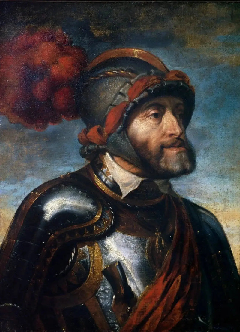 Portret van Karel V - Peter Paul Rubens