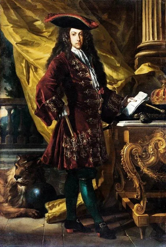 Portret van Karel VI, keizer van het Heilige Roomse Rijk (1685-1740) - Francesco Solimena