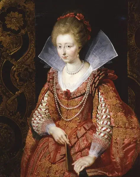 Portret van Charlotte Marguerite de Montmorency, prinses van Condé (1594-1650) - Peter Paul Rubens