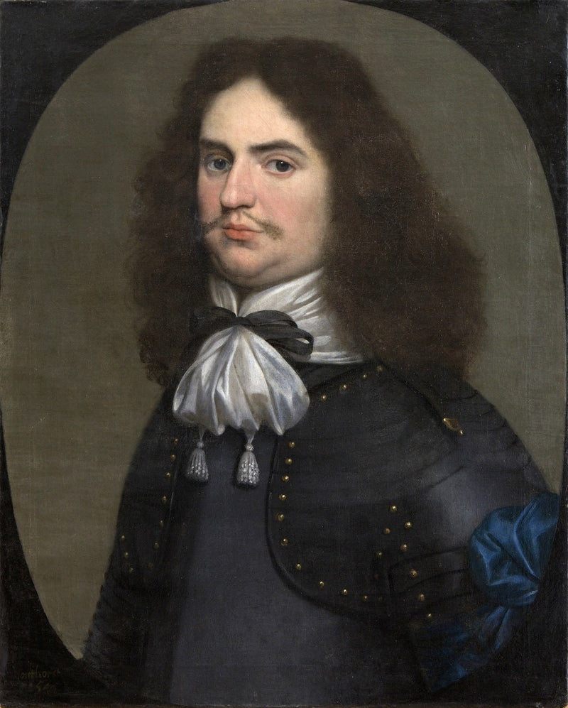 Portret van Christoph Delphicus zu Dohna (1628-1688). - Gerrit van Honthorst