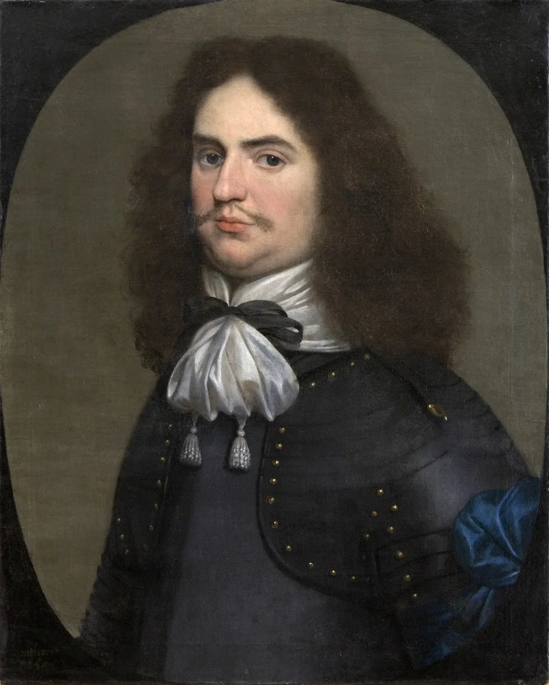 Portret van Christoph Delphicus zu Dohna (1628-1688). - Gerrit van Honthorst