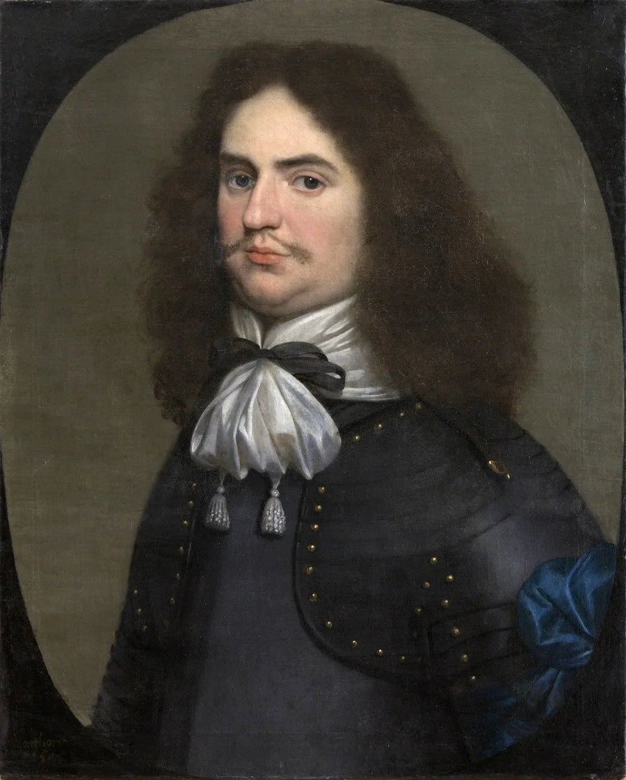 Portret van Christoph Delphicus zu Dohna (1628-1688). - Gerrit van Honthorst