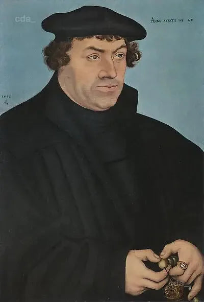 Portret van Christoph Ering - Lucas Cranach de Oudere