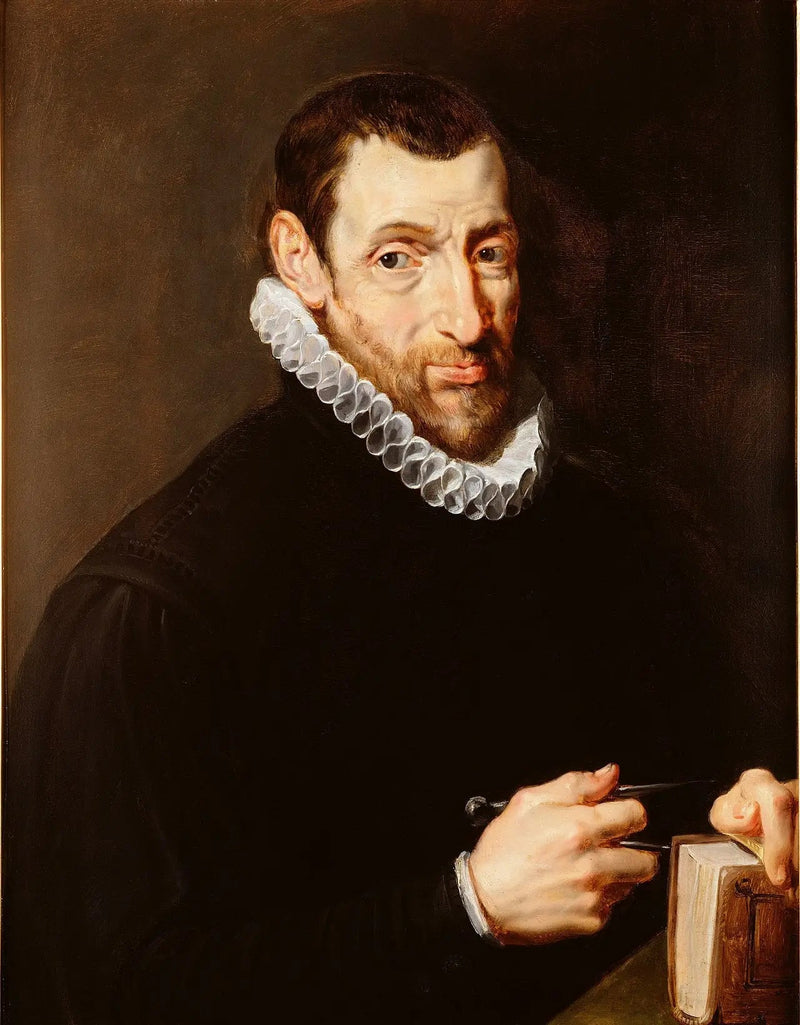 Portret van Christophe Plantin - Peter Paul Rubens