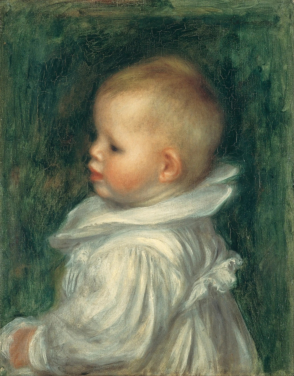 Reproduction du tableau « Portrait de Claude Renoir - Pierre-Auguste Renoir » par Alpha Reproduction en peinture à l’huile