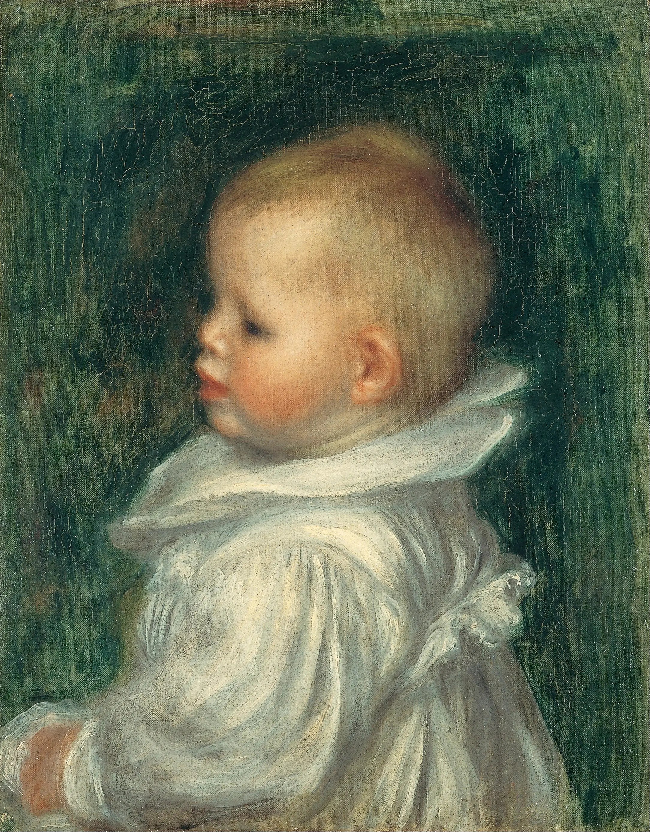 Reproduction du tableau « Portrait de Claude Renoir - Pierre-Auguste Renoir » par Alpha Reproduction en peinture à l’huile