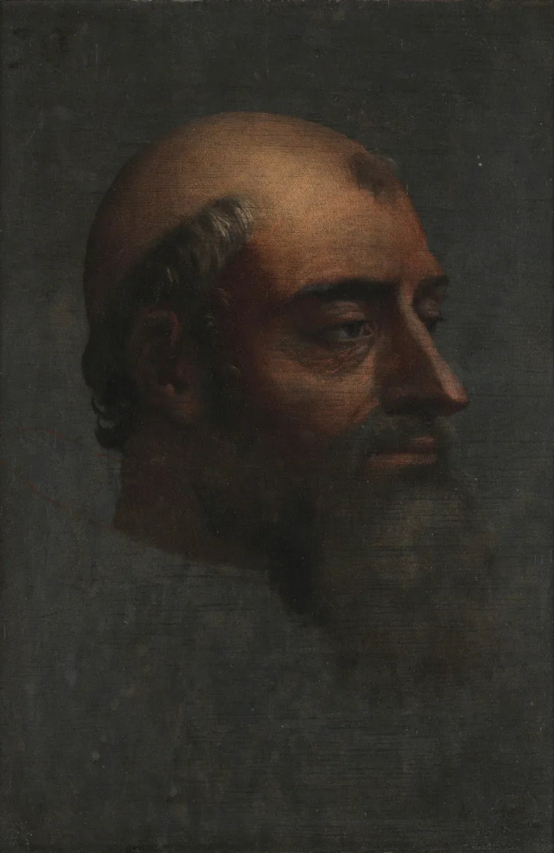 Portret van Clemens VII met baard - Sebastiano del Piombo
