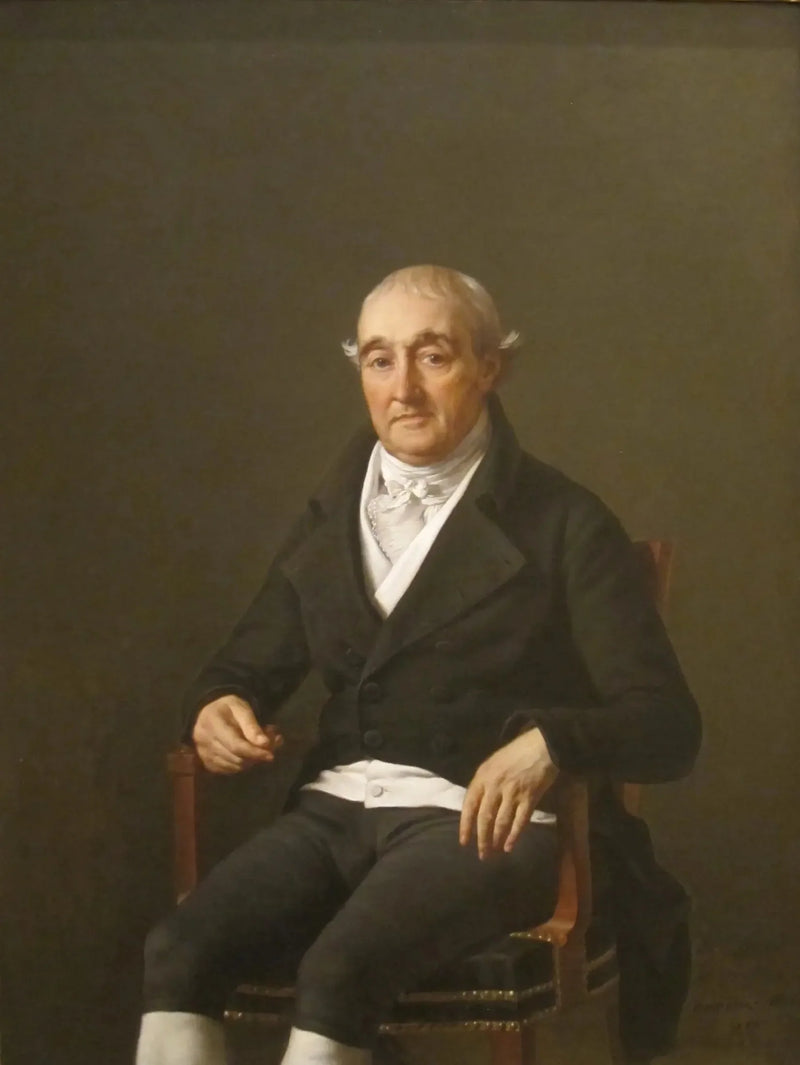 Portret van Cooper Penrose - Jacques-Louis David
