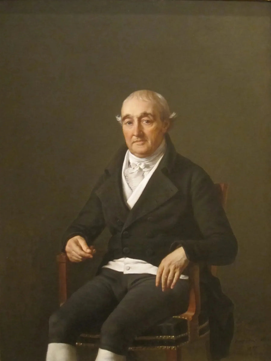 Portret van Cooper Penrose - Jacques-Louis David