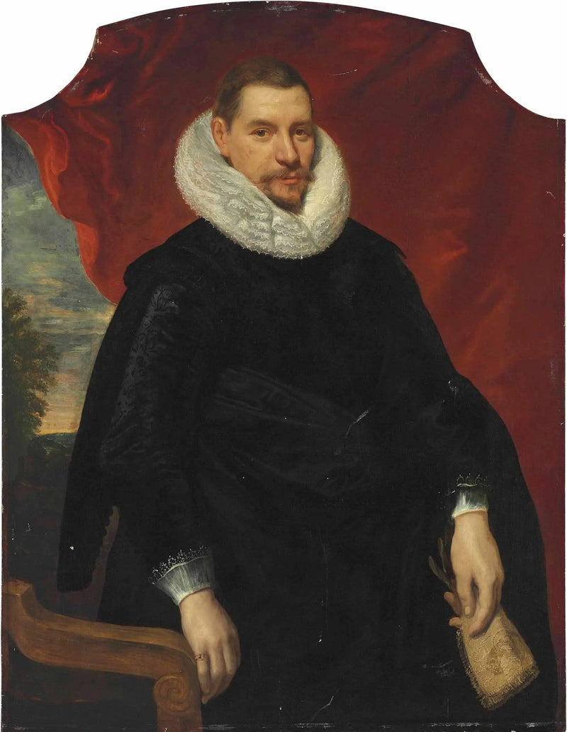 Portret van Cornelis van Lantschot (1572-1656), ca. 1620 - Peter Paul Rubens