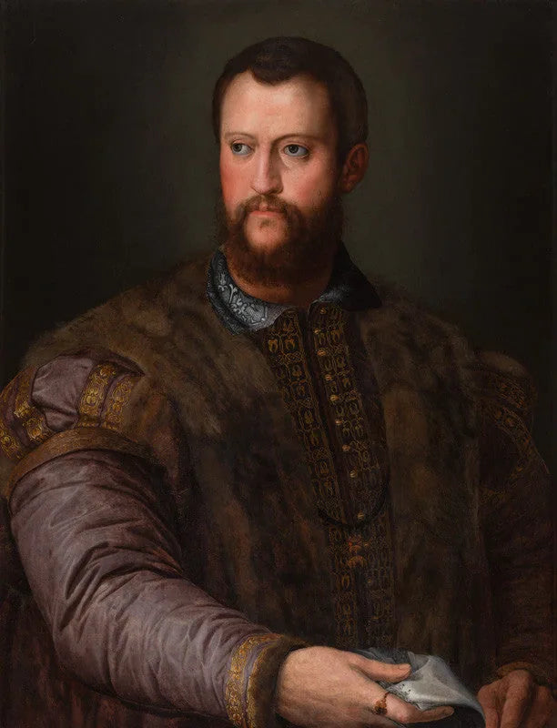 Portret van Cosme I de Medici - Bronzino