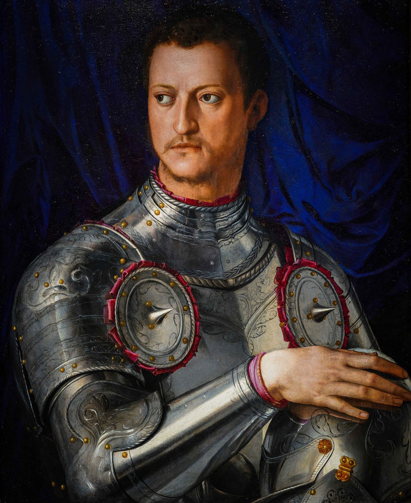 Portret van Cosme I de Medici - Bronzino