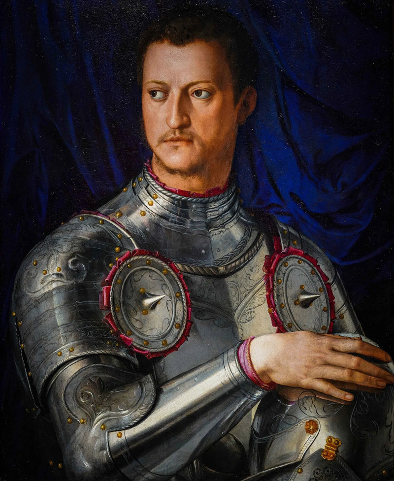 Portret van Cosme I de Medici - Bronzino