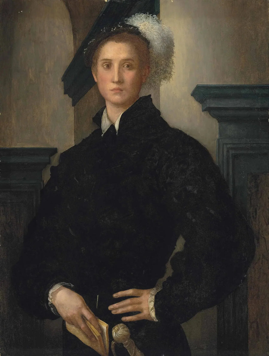 Portret van Cosme I de Medici - Pontormo