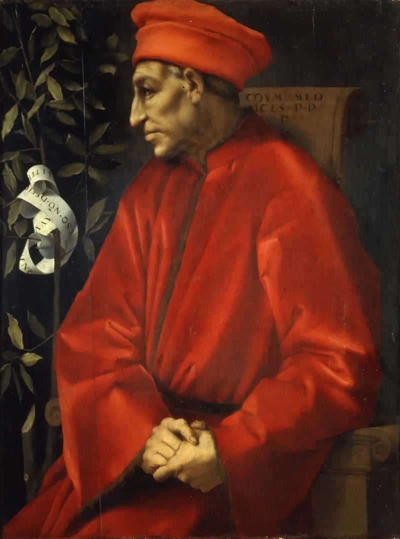 Portret van Cosme de Oude - Pontormo