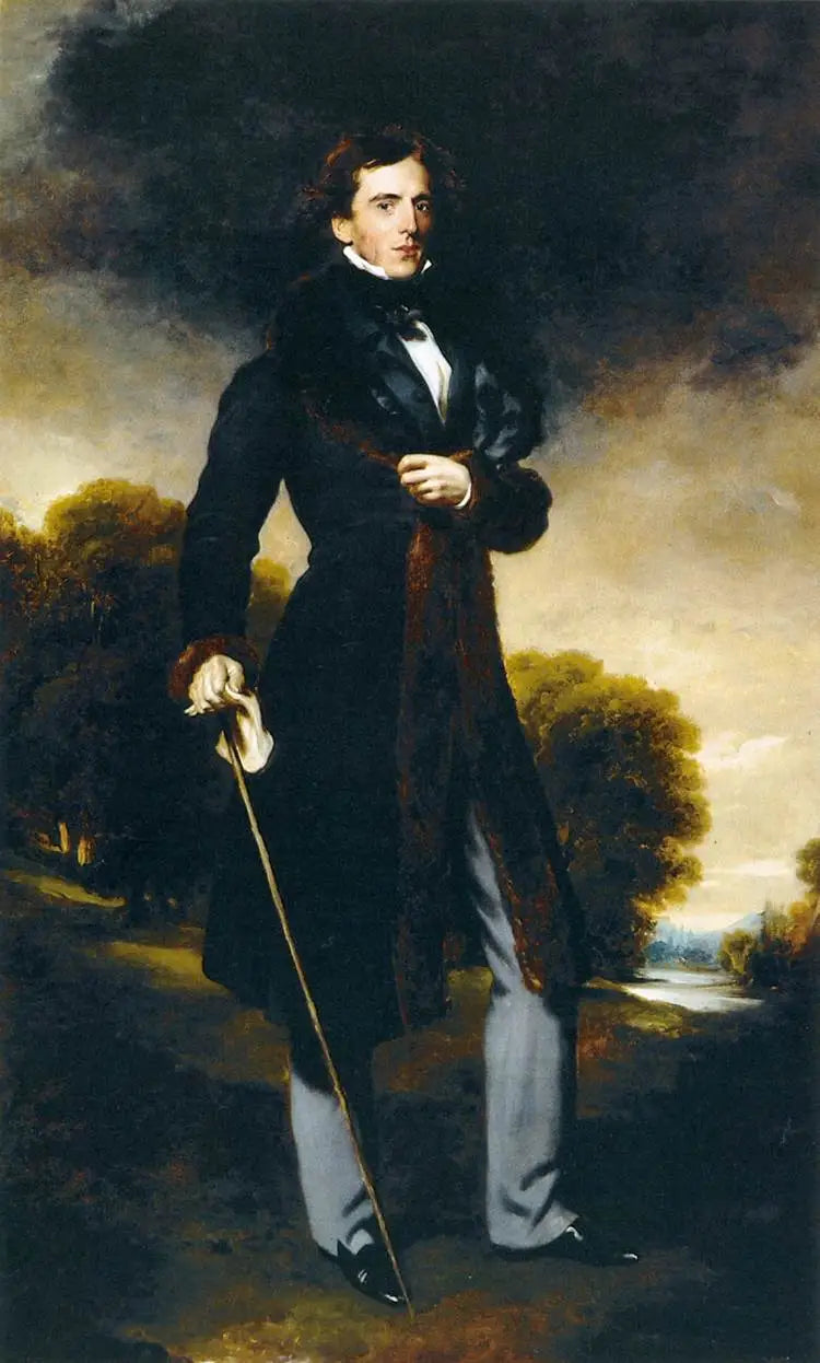 Portret van David Lyon - Thomas Lawrence