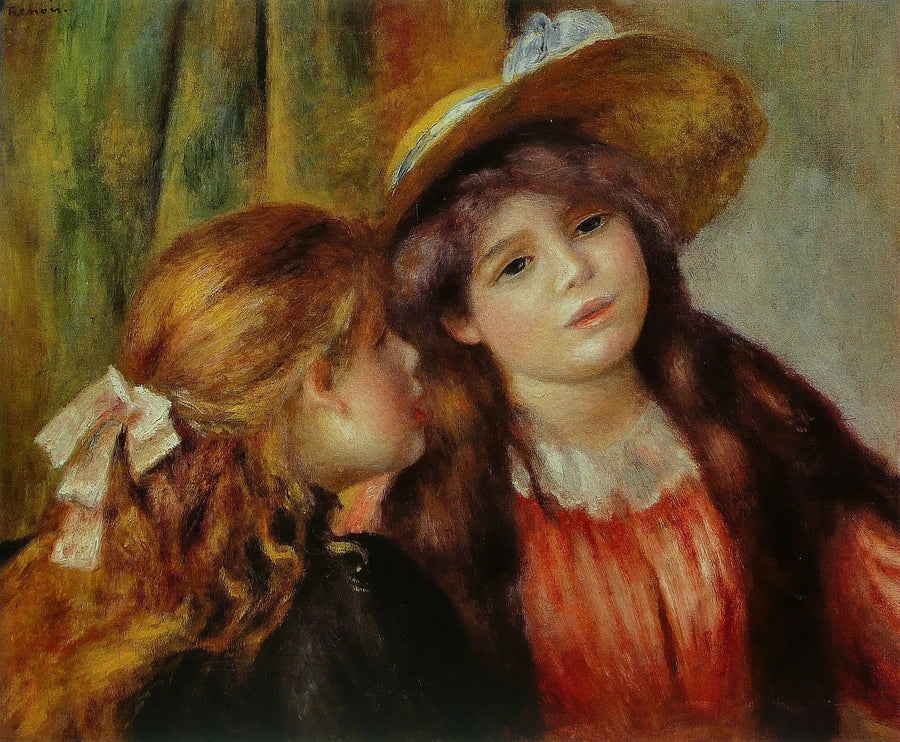Portret van twee meisjes - Pierre-Auguste Renoir