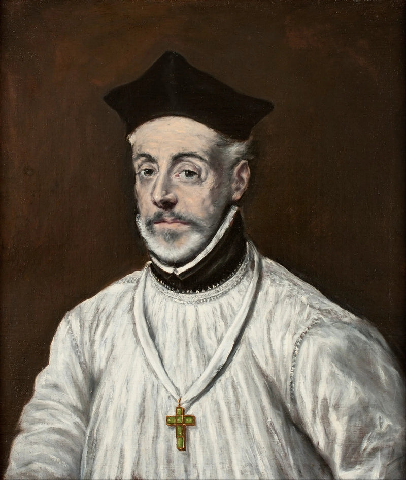 Portret van Diego de Covarrubias en Leiva - El Greco