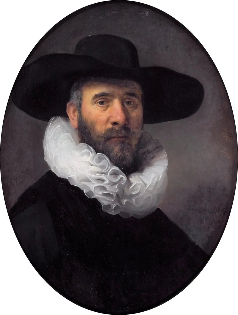 Portret van Dirck Jansz. Pesser - Rembrandt