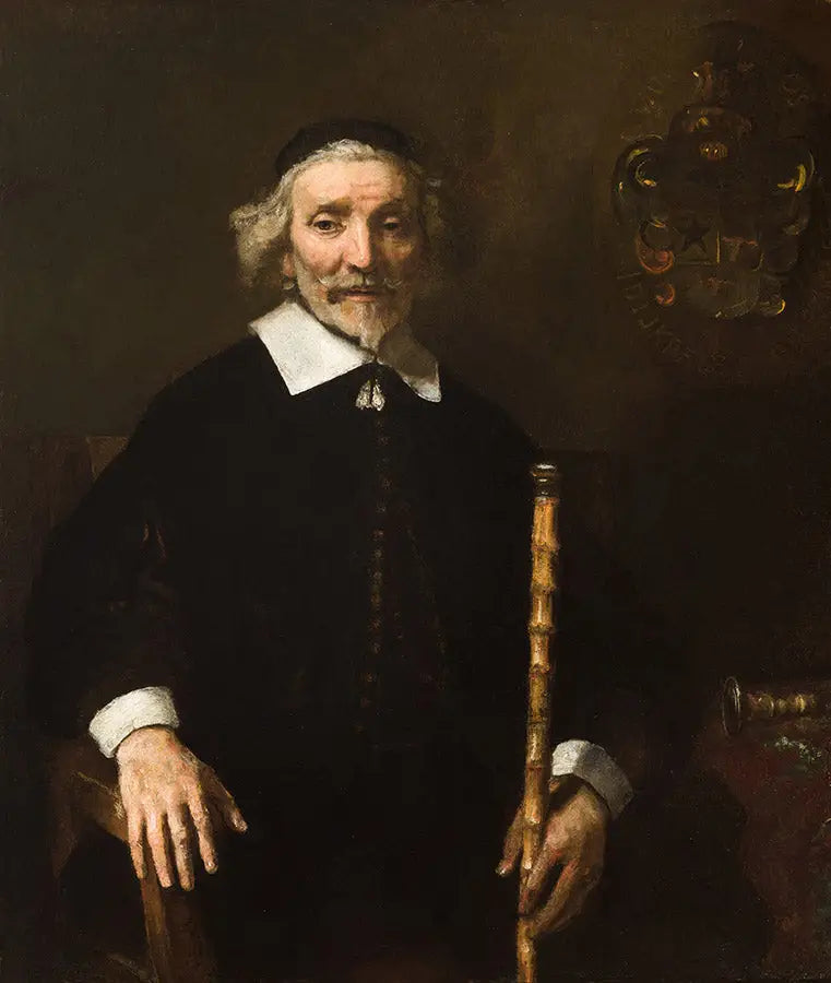 Portret van Dirck van Os - Rembrandt