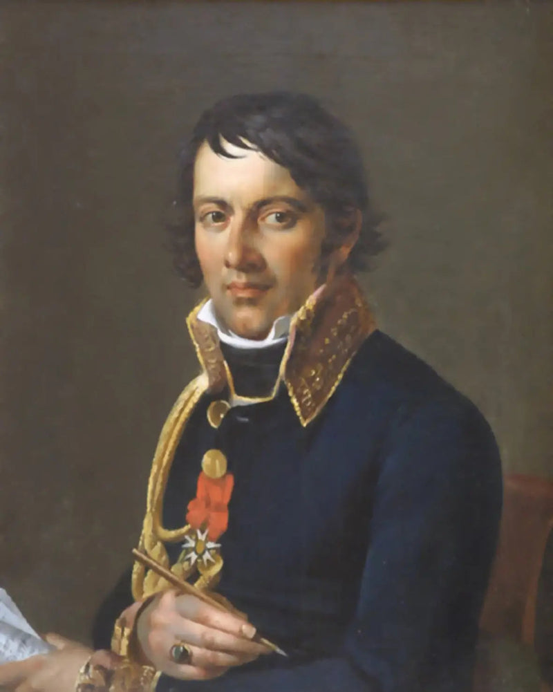 Portret van Dominique Larrey - Marie-Guillemine Benoist