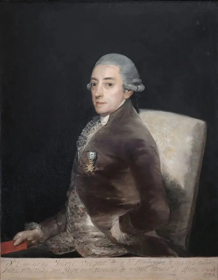 Portret van Don Bernardo Iriarte - Francisco de Goya