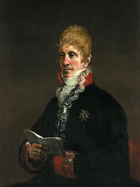 Portret van Don Ignacio Omulryan y Rourera - Francisco de Goya