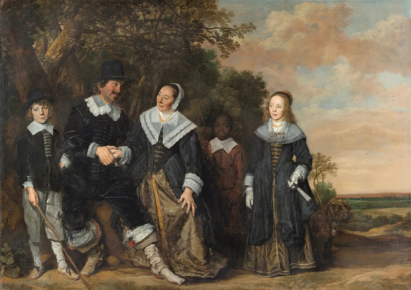 Familieportret in een landschap - Frans Hals

Source:
Portrait de famille dans un paysage - Frans Hals