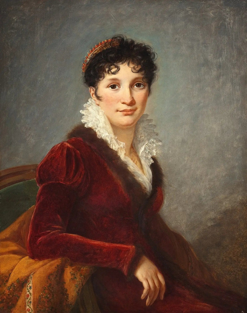 Portret van Fanny Biron, prinses van Koerland - Élisabeth Vigée Le Brun

Source:
Portrait de Fanny Biron, princesse de Courlande - Élisabeth Vigée Le Brun