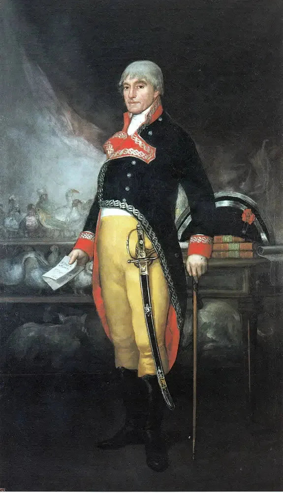 Portret van Félix de Azara - Francisco de Goya
