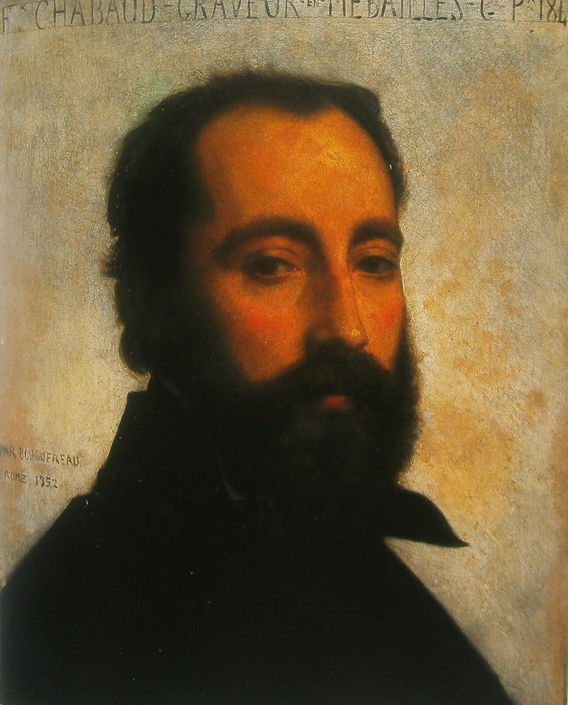 Portret van Félix Chabaud - Bouguereau