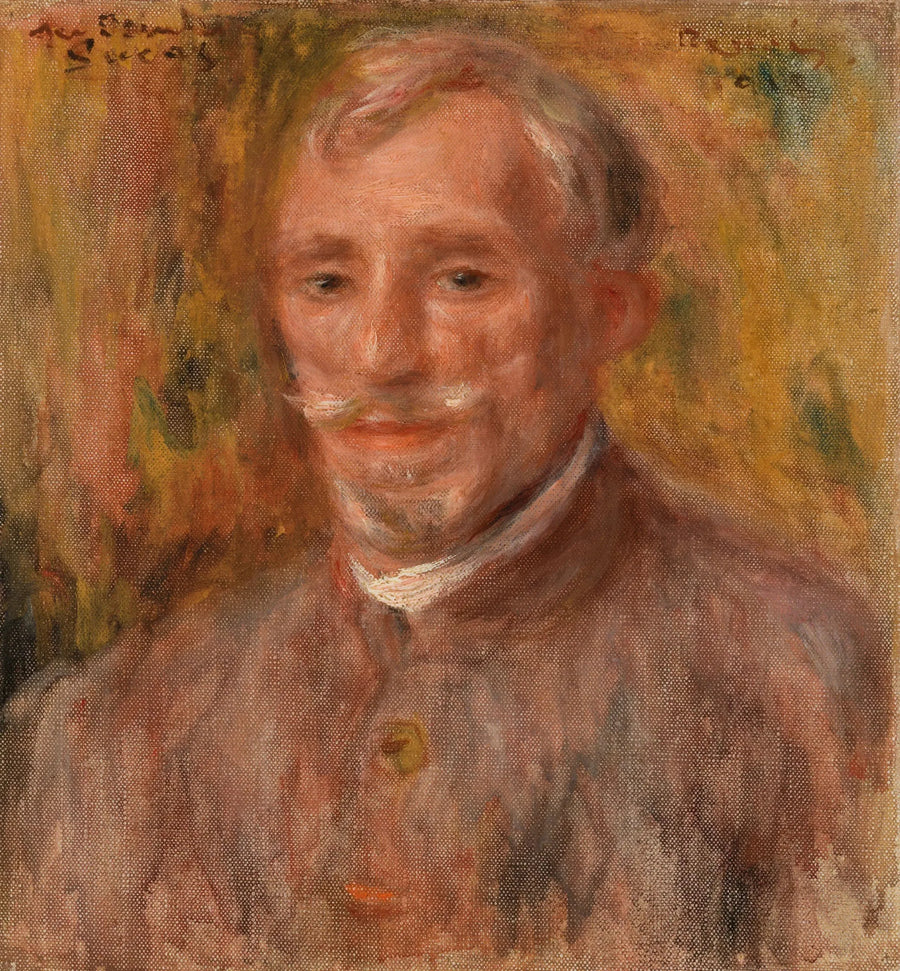 Portret van Félix Hippolyte-Lucas - Pierre-Auguste Renoir