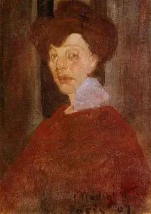 Portret van een vrouw - Amedeo Modigliani
