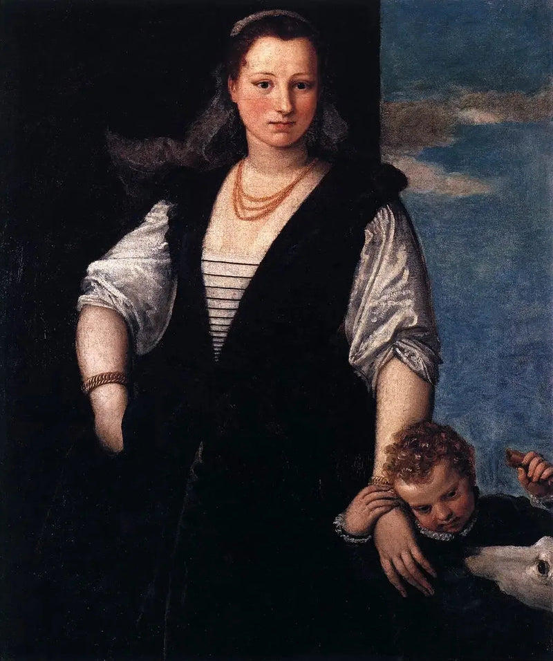 Portret van een vrouw met een kind en een hond - Paul Véronèse

Source:
Portrait de femme avec un enfant et un chien - Paul Véronèse