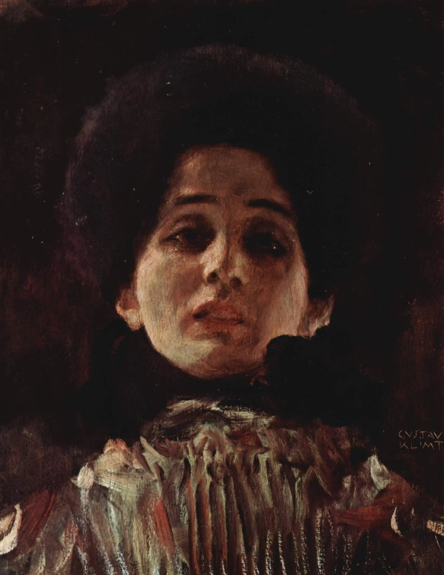 Portret van een vrouw - Gustav Klimt